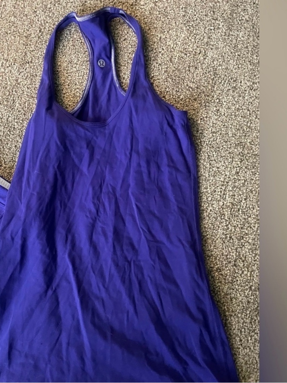 lululemon athletica Deep Purple Racerback Tank